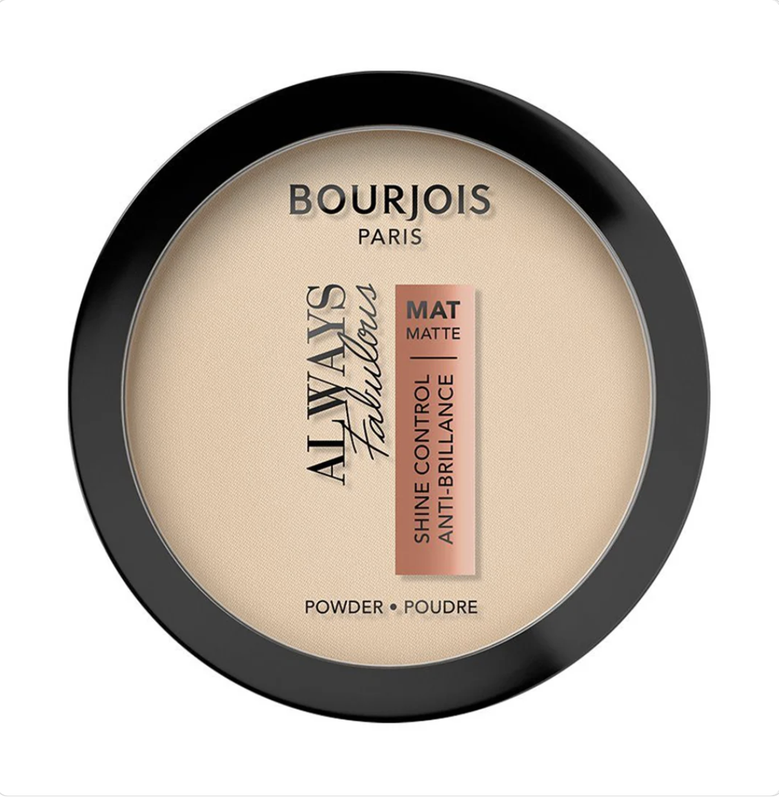 BOURJOIS - Always Fabulous Compact Mattifying Powder - 108 Apricot Ivory