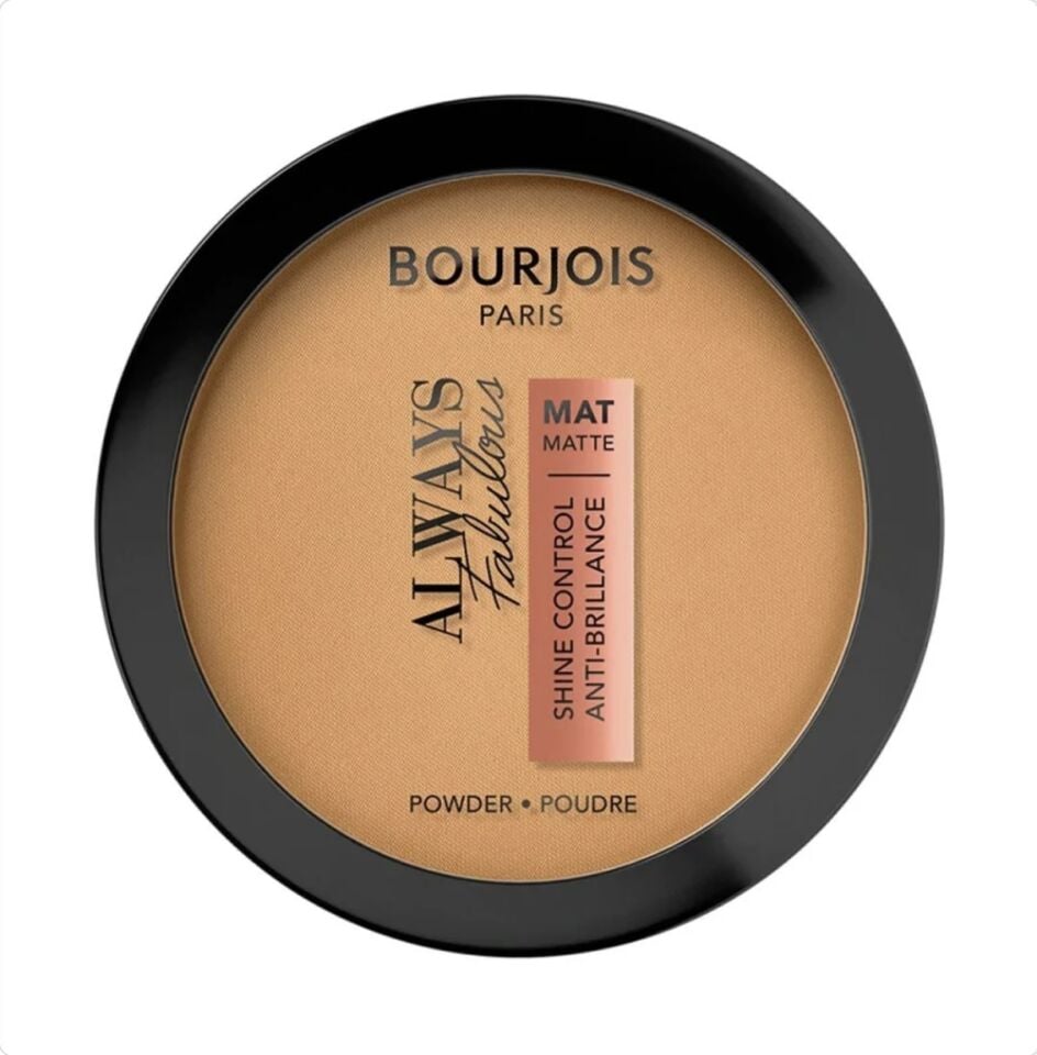 BOURJOIS - Always Fabulous Compact Mattifying Powder - 215 Golden Vanilla