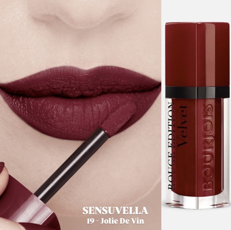 BOURJOIS - Rouge Edition Velvet Liquid Lipstick - 19 Jolie De Vin