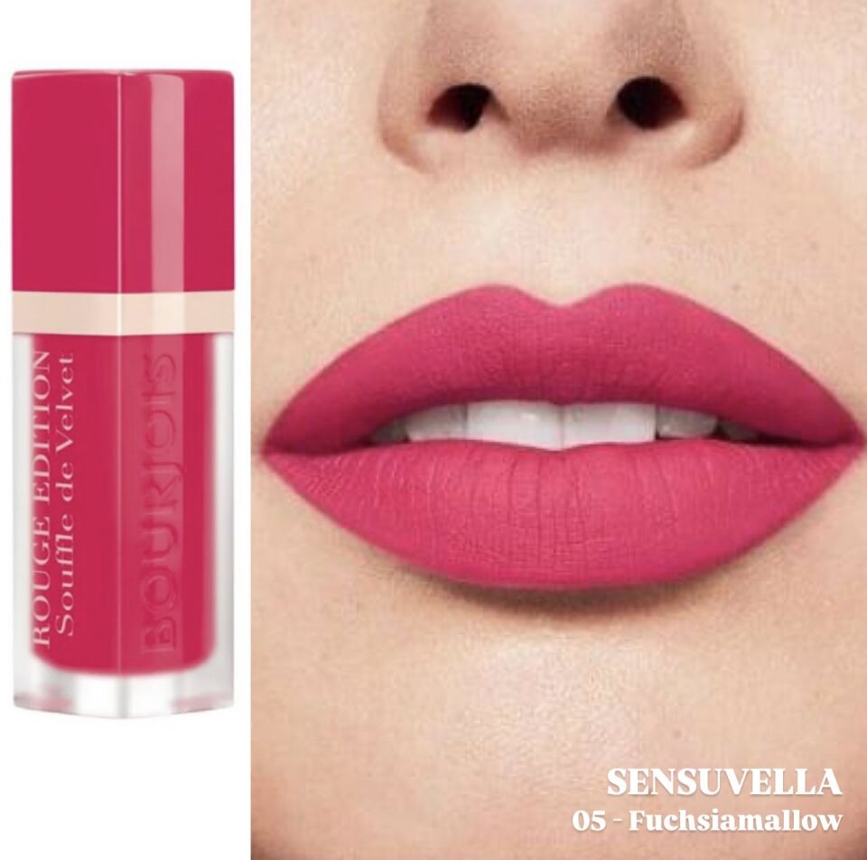 BOURJOIS - Rouge Edition Velvet Liquid Lipstick - 05 Fuchsiamallow