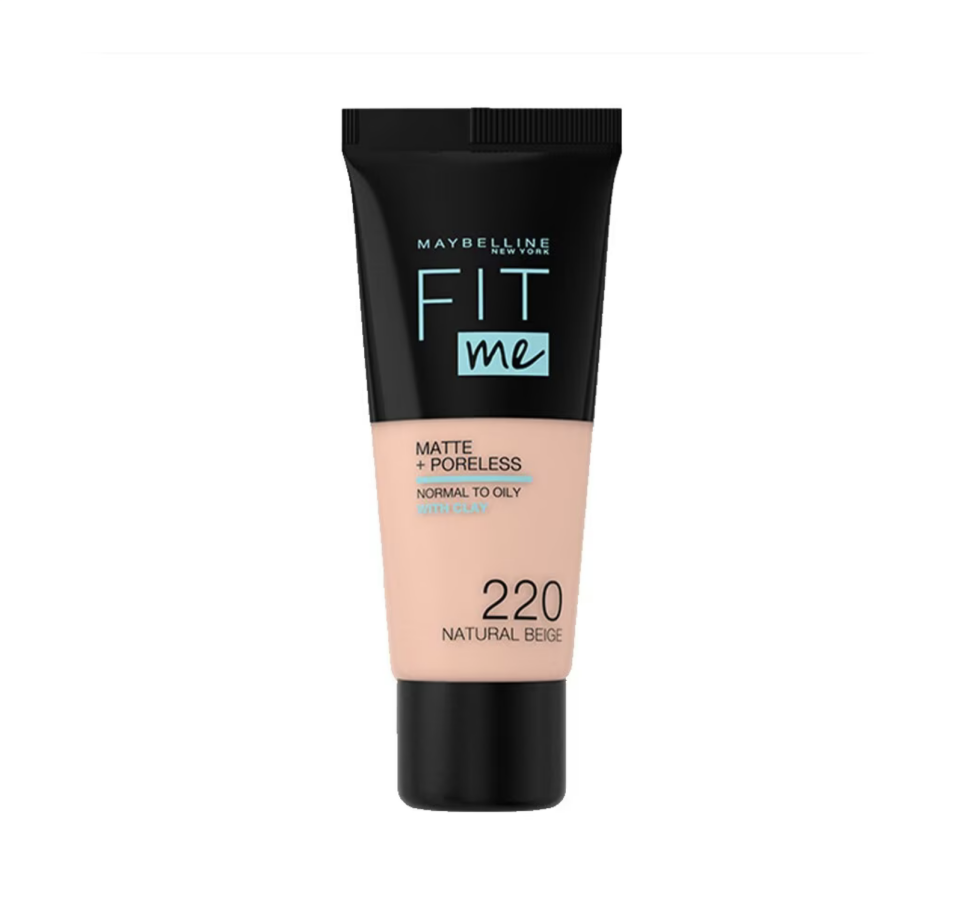 MAYBELLINE - Fit Me Matte & Poreless Foundation 18 ml - 220 Natural Beige
