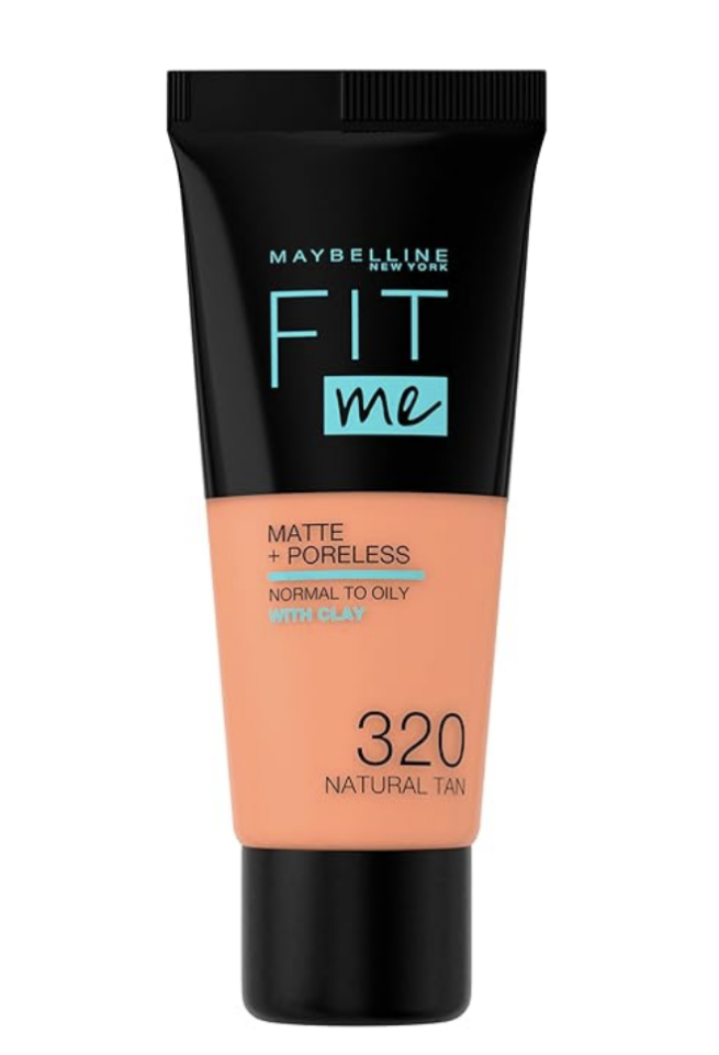 MAYBELLINE - Fit Me Matte & Poreless Foundation 30 ml - 320 Natural Tan