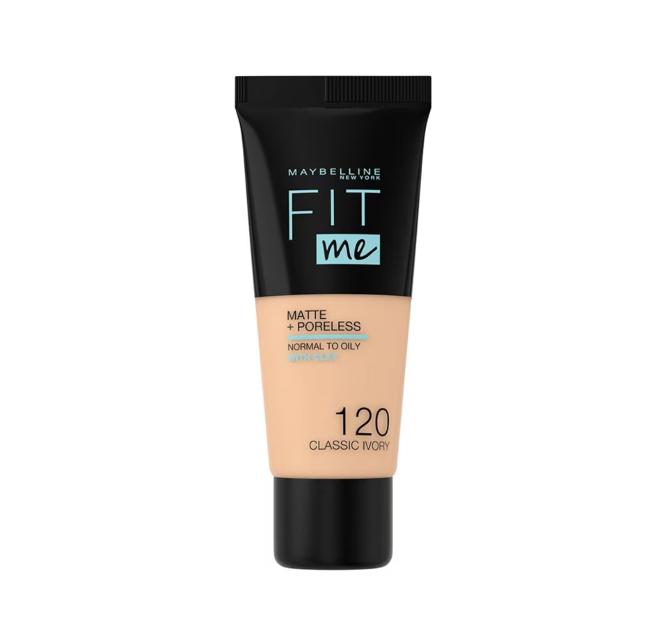 MAYBELLINE - Fit Me Matte & Poreless Foundation 18 ml- 120 Classic Ivory