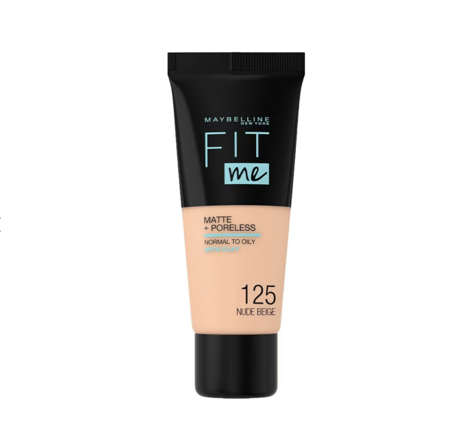 MAYBELLINE - Fit Me Matte & Poreless Foundation 18 ml - 125 Nude Beige