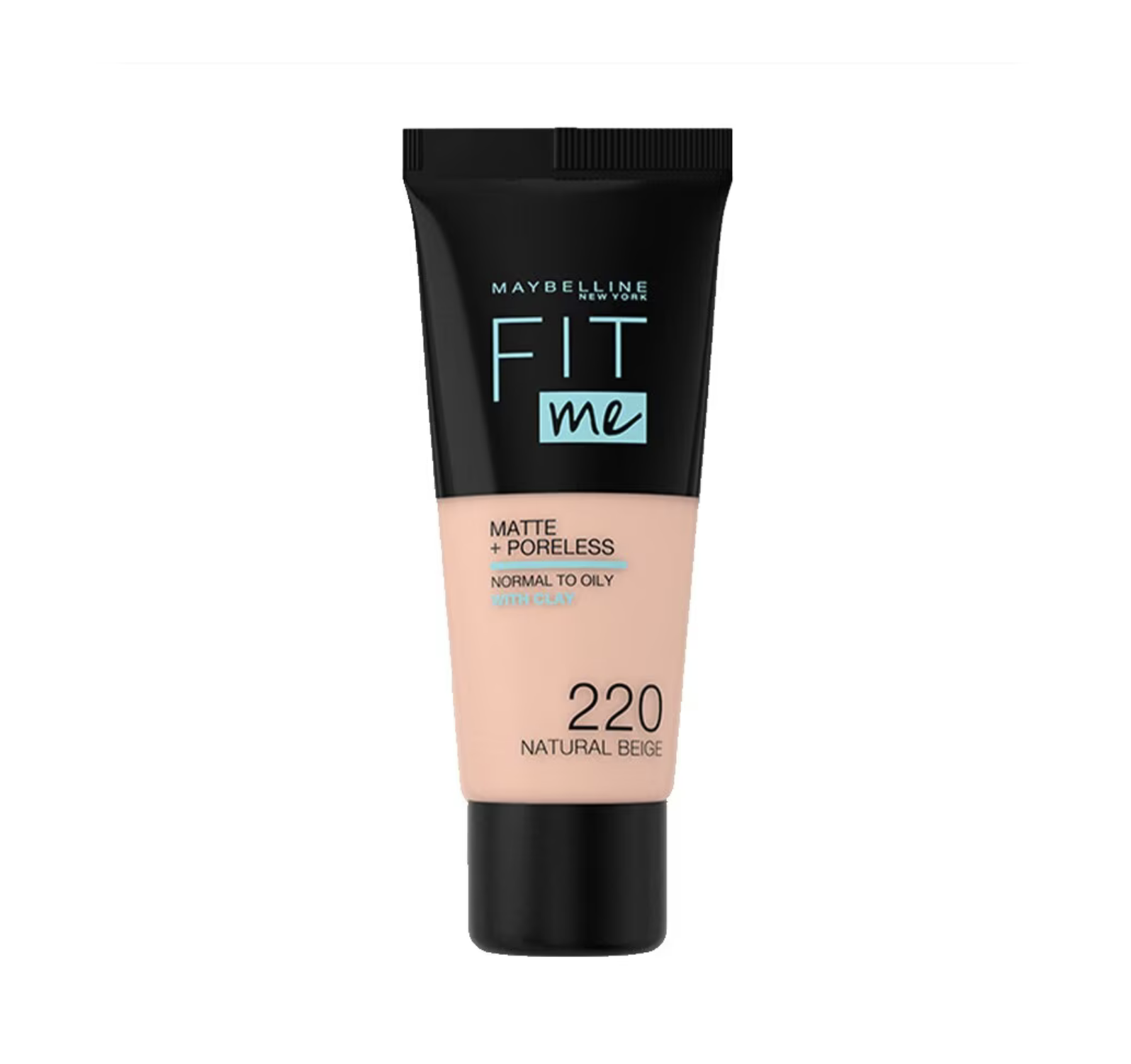 MAYBELLINE - Fit Me Matte & Poreless Foundation 30 ml - 220 Natural Beige