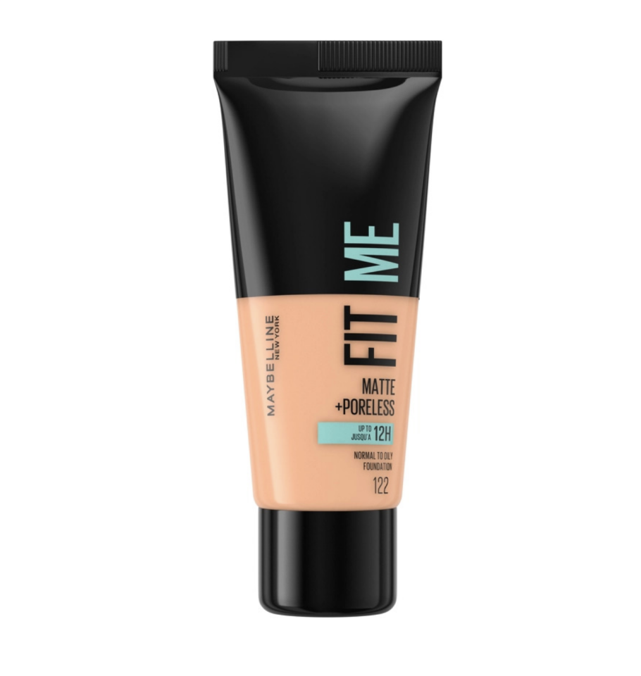 MAYBELLINE - Fit Me Matte & Poreless Foundation 30 ml - 122 Creamy Beige