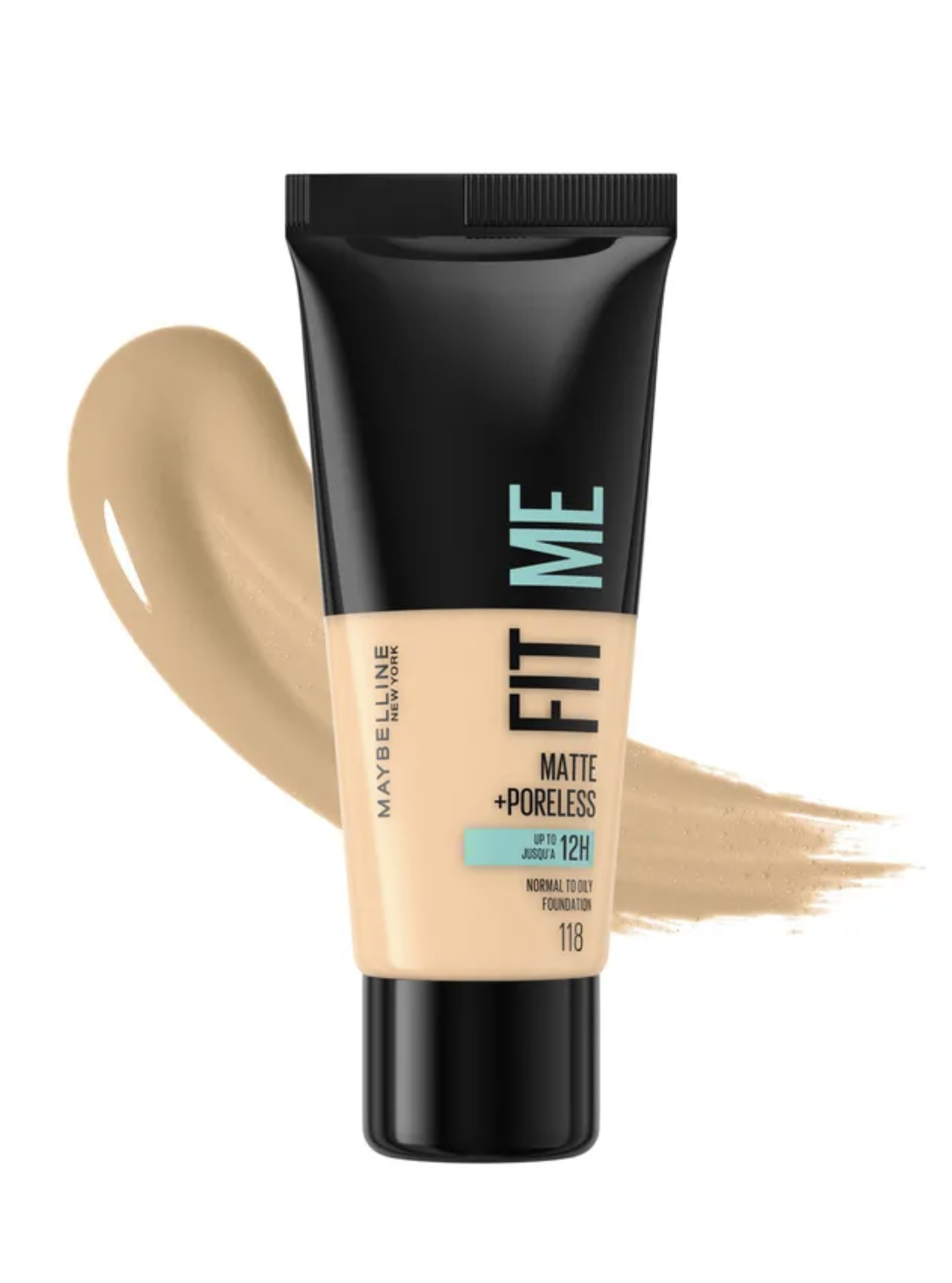 MAYBELLINE - Fit Me Matte & Poreless Foundation 30 ml - 118 Nude