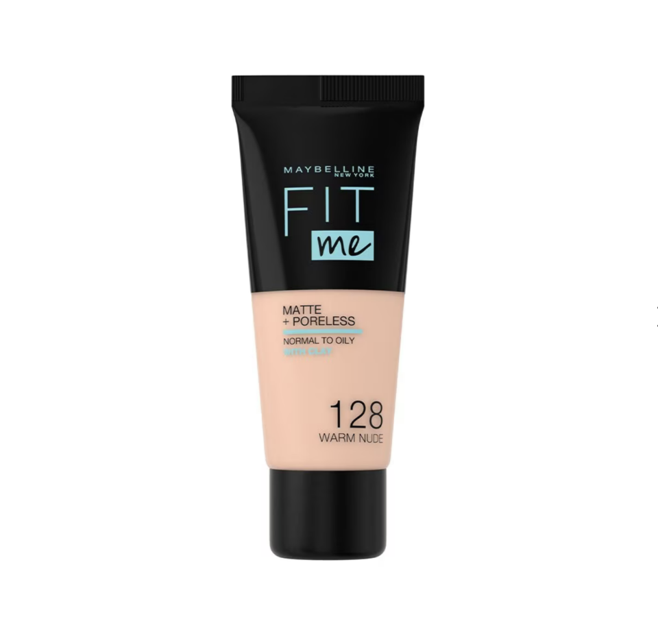 MAYBELLINE - Fit Me Matte & Poreless Foundation 30 ml- 128 Warm Nude