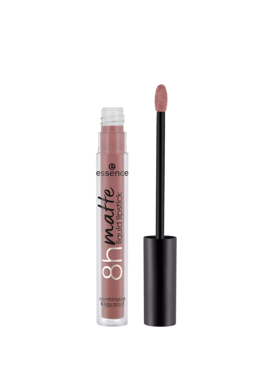 ESSENCE - 8h Matte Liquid Lipstick - 02 Silky Hazelnut