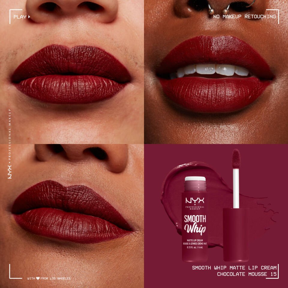 NYX - Smooth Whip Matte Lip Cream - 15 Chocolate Mousse