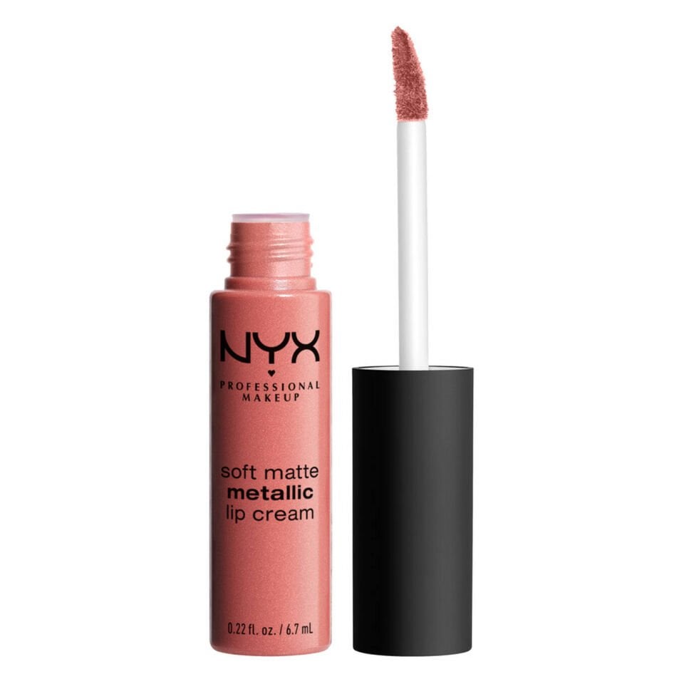 NYX - Soft Matte Metallic Lip Cream - Cannes