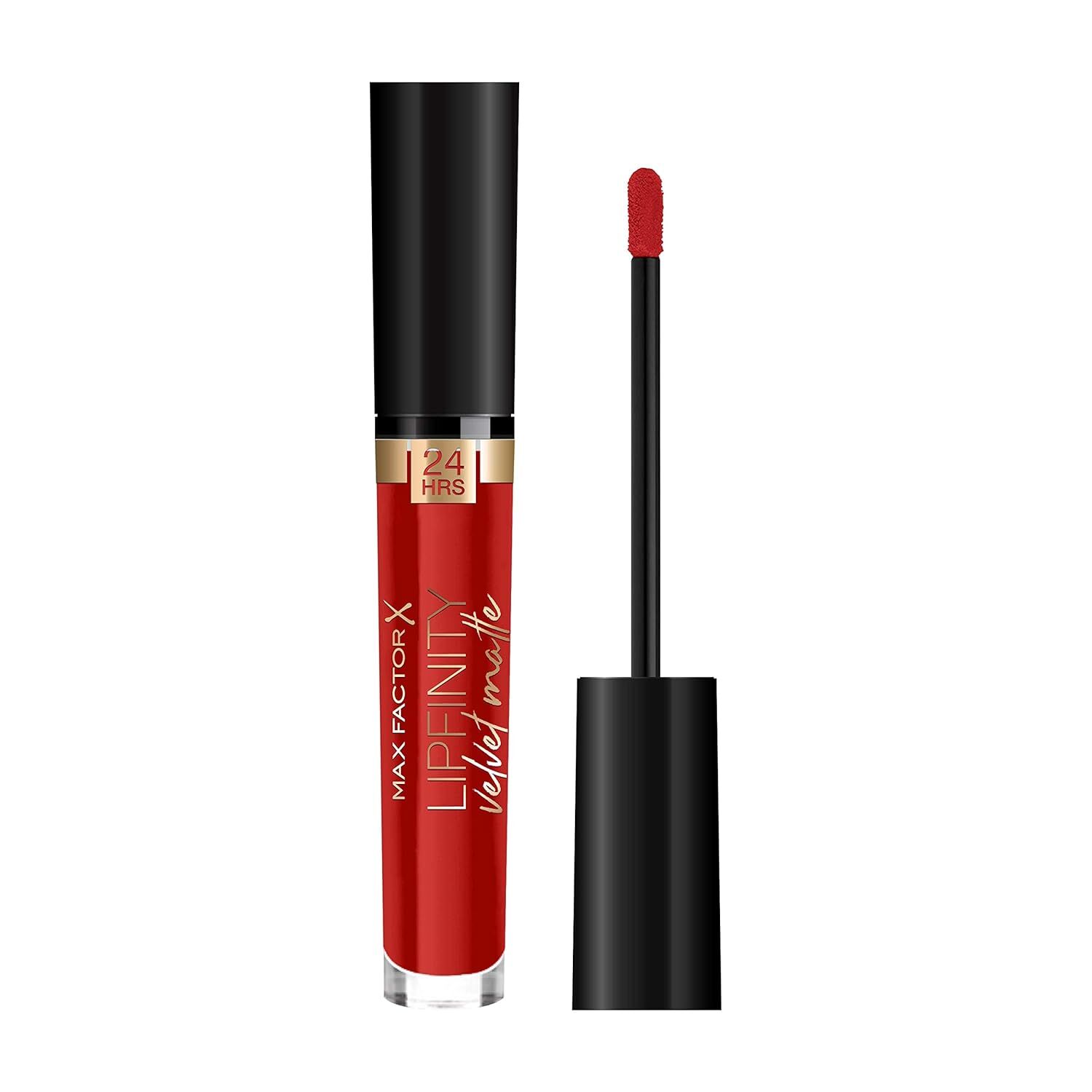 MAX FACTOR - Lipfinity Velvet Matte Lipstick - 025 Red Luxury