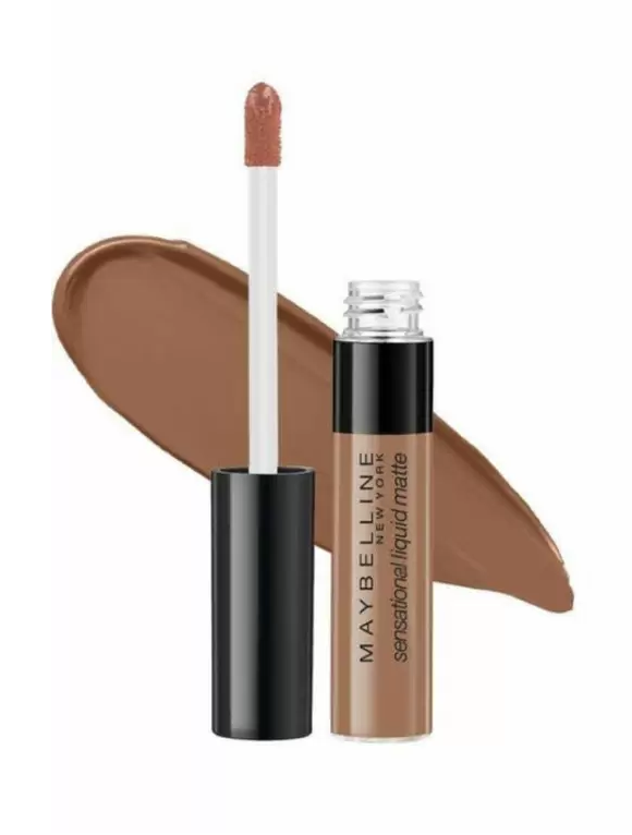 MAYBELLINE - Sensational Liquid Matte Lipstick - 07 Barely Nude