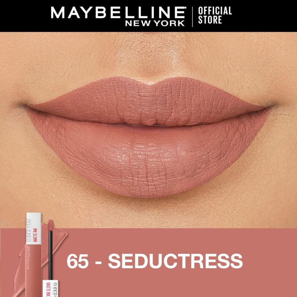 MAYBELLINE - Superstay Matte Ink Liquid Lipstick - 65 Seductress