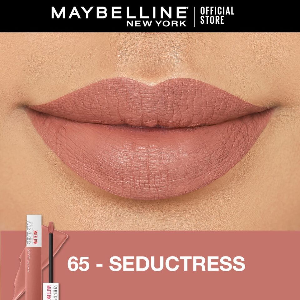 MAYBELLINE - Superstay Matte Ink Liquid Lipstick - 65 Seductress