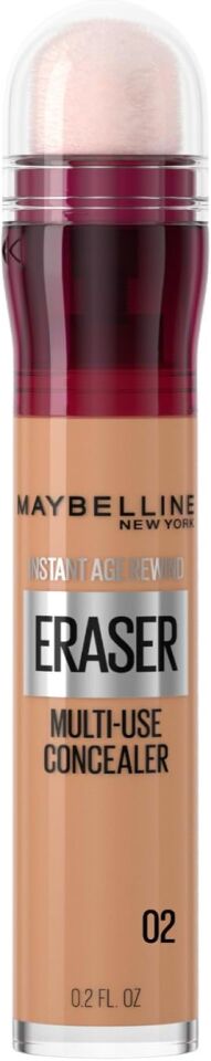 MAYBELLINE - Instant Anti-Age Eraser Multi Use Concealer - 02 Nude