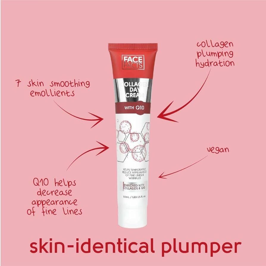 FACE FACTS - Collagen With Q10 Day Cream - 50ml