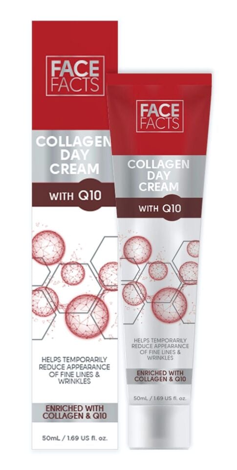 FACE FACTS - Collagen With Q10 Day Cream - 50ml