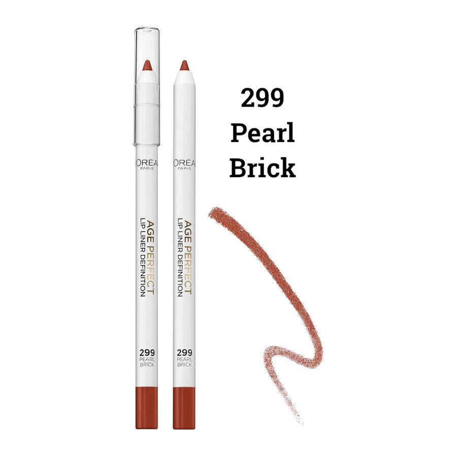 L'OREAL - Age Perfect Lip Liner Definition Pencil - 299 Pearl Brick