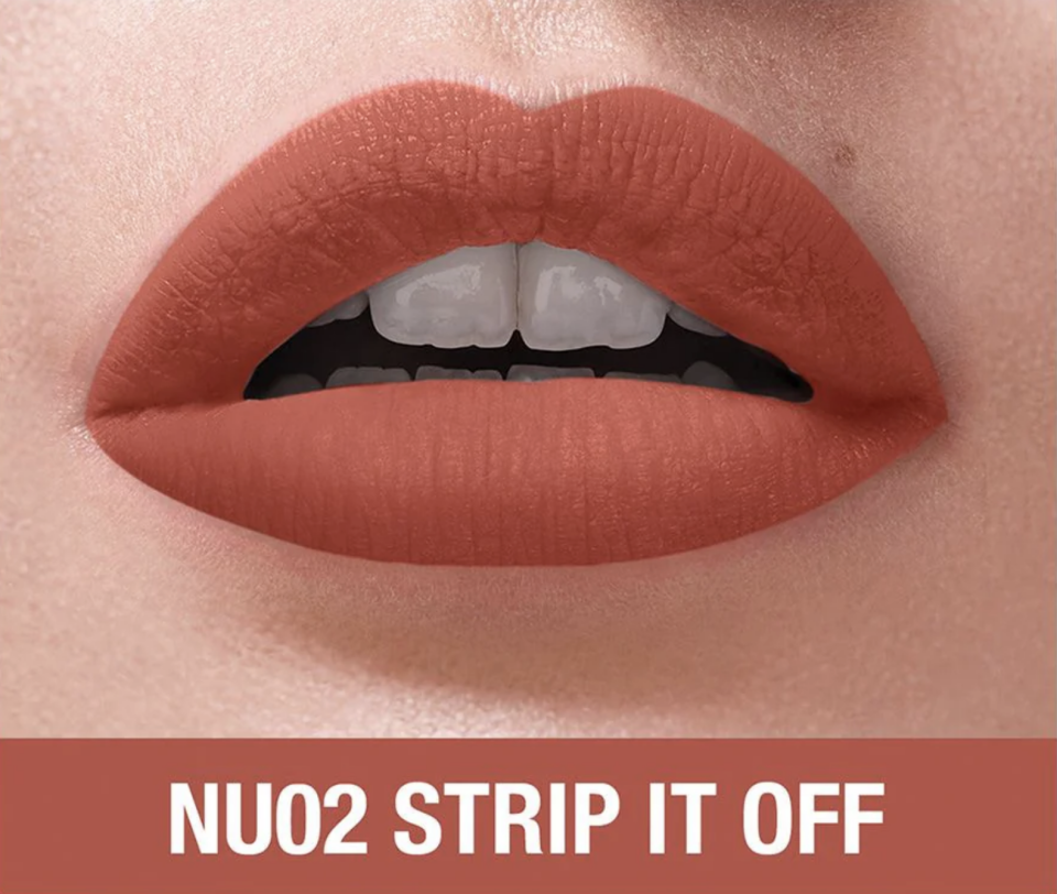 MAYBELLINE - Sensational Liquid Matte Lipstick - Nu 02 Strip It Off