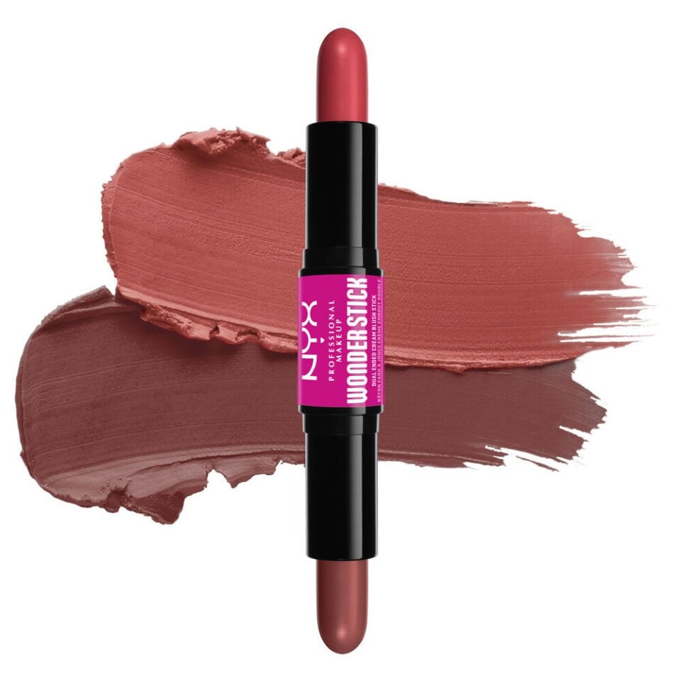 NYX - Wonder Stick Dual-Ended Cream Blush Stick - 03 Coral + Deep Peach