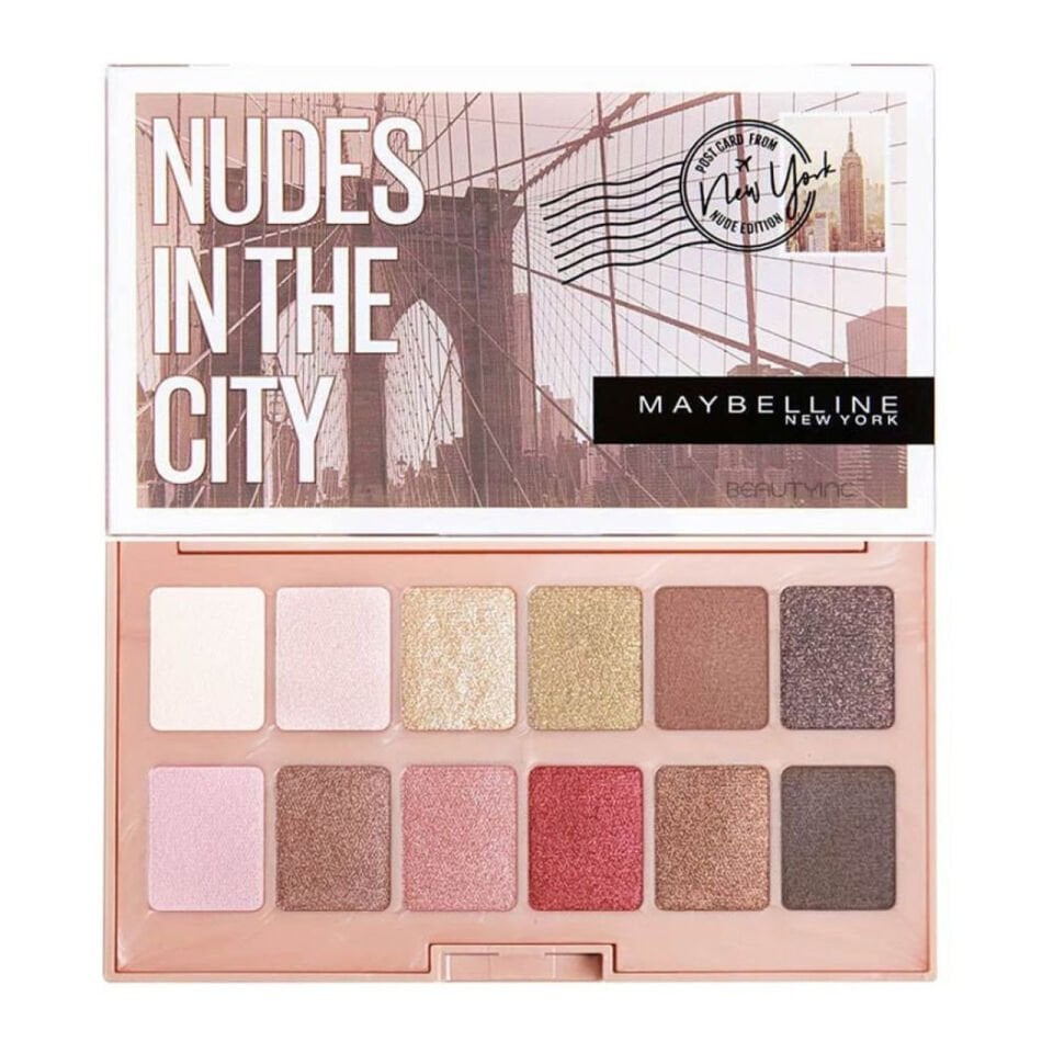 MAYBELLINE - Nudes in The City Eyeshadow Palette