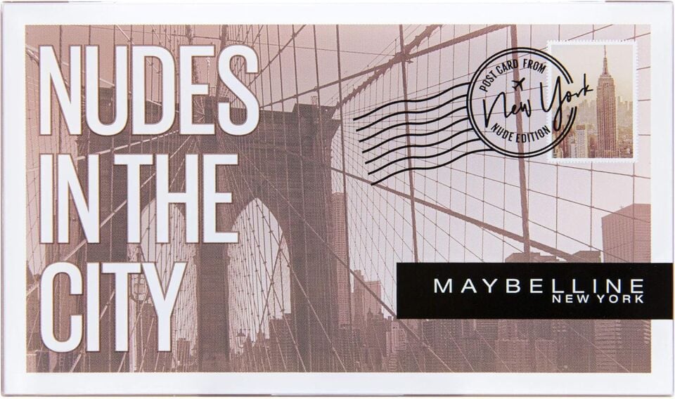 MAYBELLINE - Nudes in The City Eyeshadow Palette