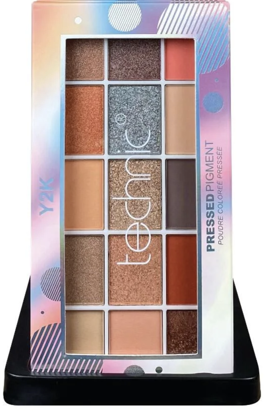 TECHNIC - 15 Pressed Pigments Eyeshadow Palette Y2K