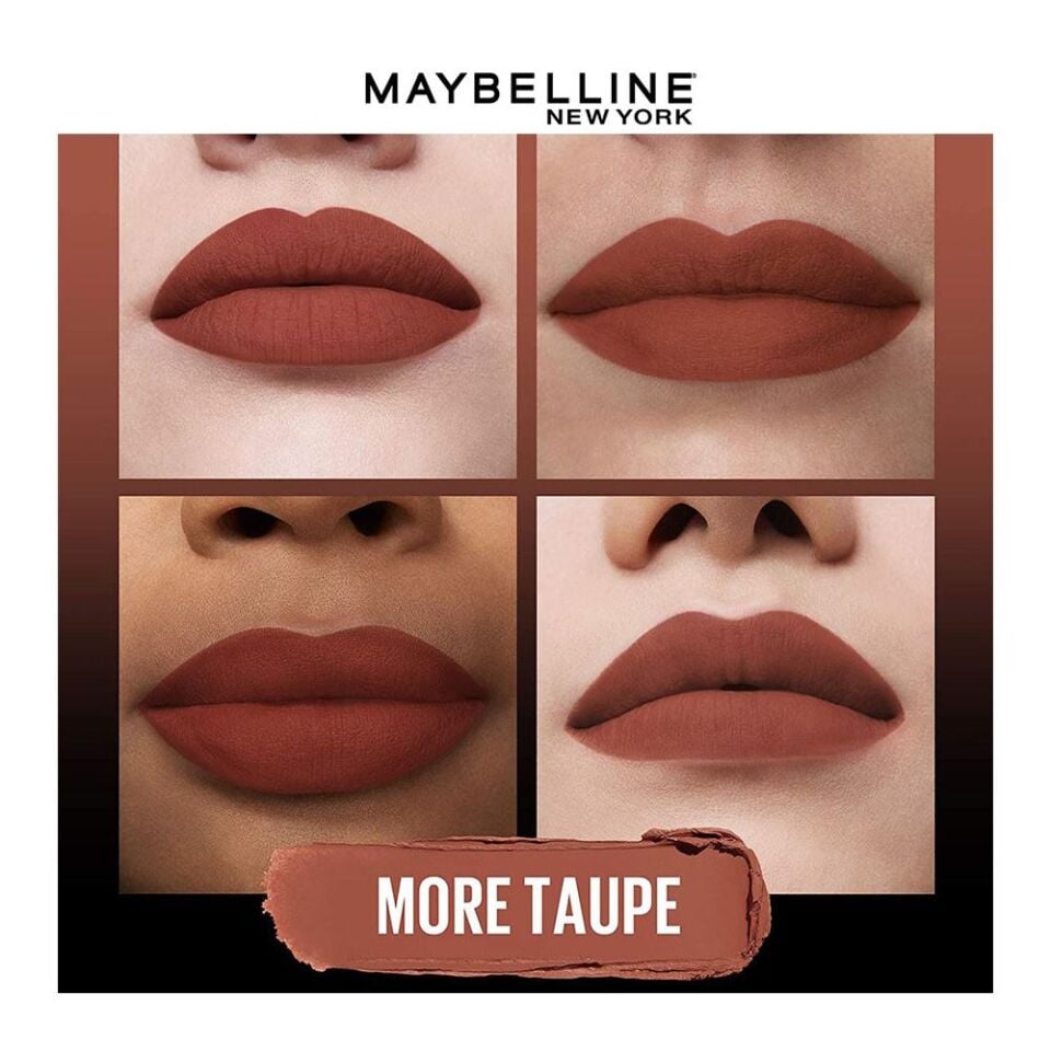 MAYBELLINE - Color Sensational Ultimatte Matte Lipstick - 799 More Taupe