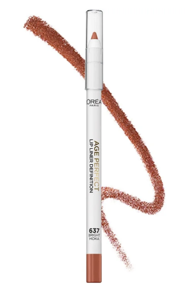 L'OREAL - Age Perfect Lip Liner Definition Pencil - 637 Bright Moka