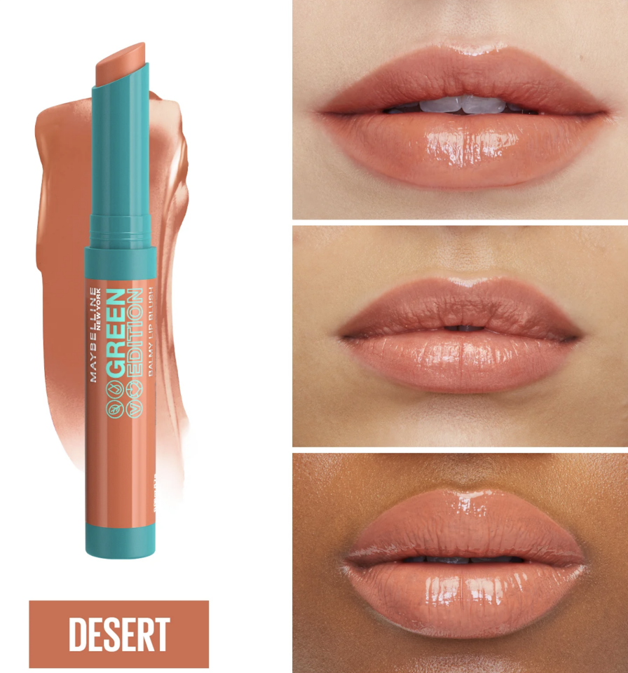 MAYBELLINE - Green Edition Balmy Lip Blush - 008 Desert