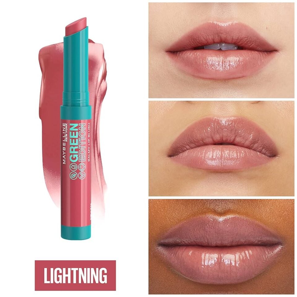 MAYBELLINE - Green Edition Balmy Lip Blush - 009 Lightning