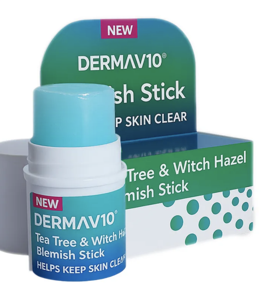 DERMAV10 - Tea Tree & Witch Hazel Blemish Stick - 6g