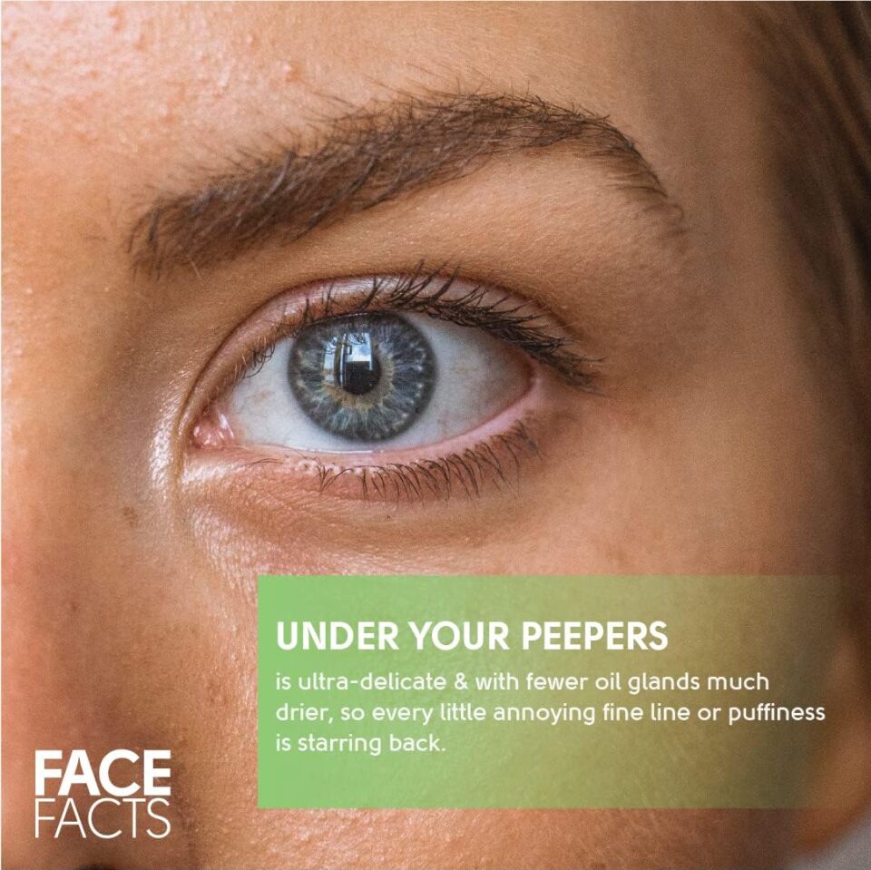 FACE FACTS - Soothe Puffy Tired Eyes Gel Eye Patches - 4 Pairs