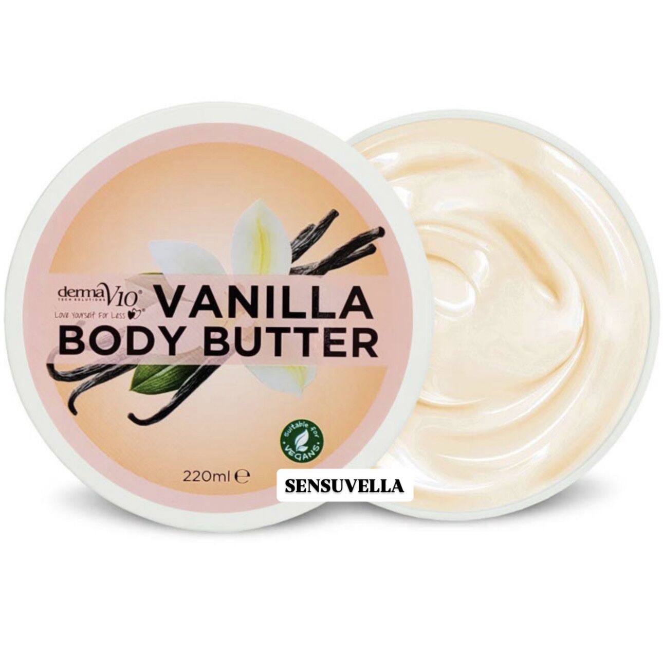 DERMAV10 - Body Butter 220ml - Vanilla