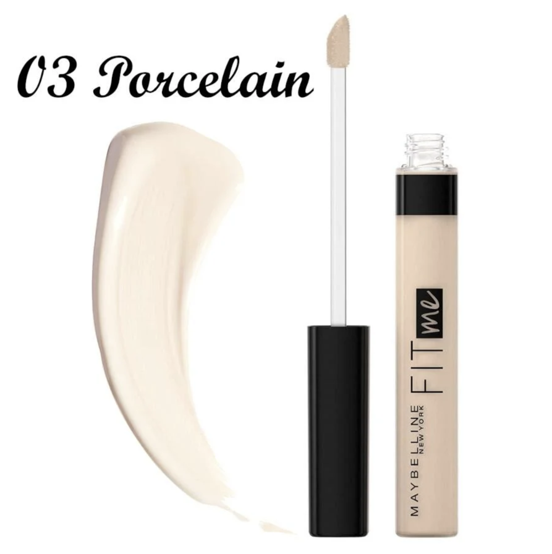 MAYBELLINE - Fit Me Full Coverage Concealer - 03 Porcelain