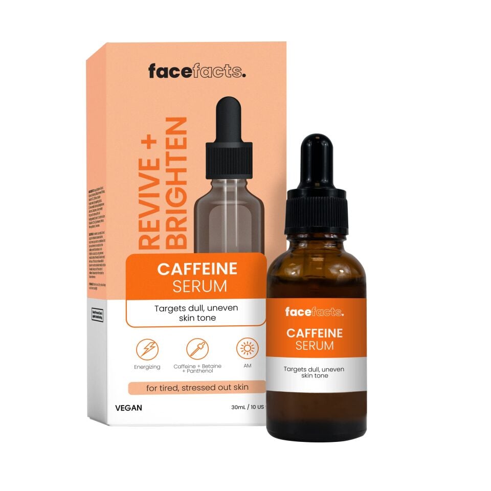 FACE FACTS - Revive & Brighten Caffeine Serum - 30ml
