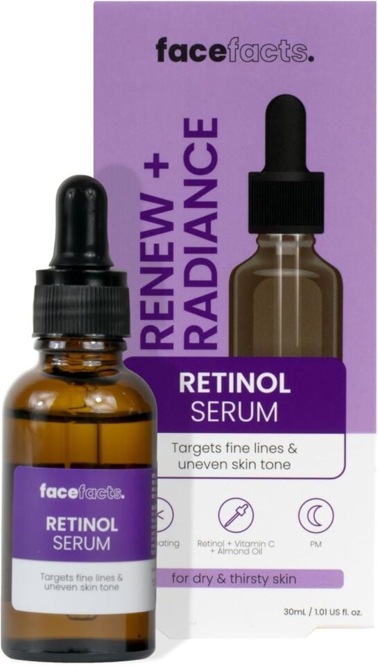 FACE FACTS - Renew & Radiance Retinol Serum - 30ml