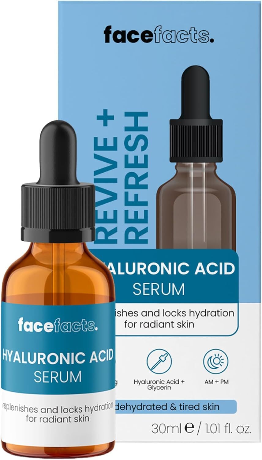 FACE FACTS - Revive & Refresh Hyaluronic Acid Serum - 30ml