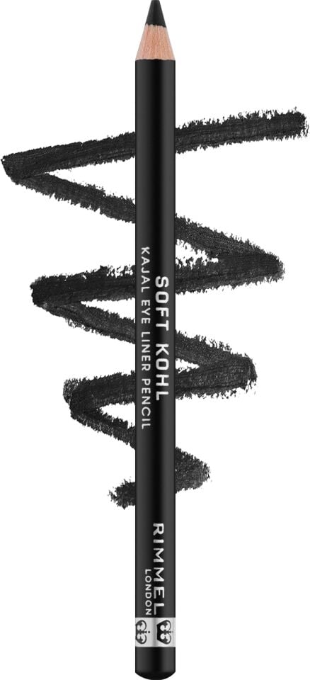 RIMMEL - Soft Kohl Kajal Eyeliner Pencil - 061 Jet Black