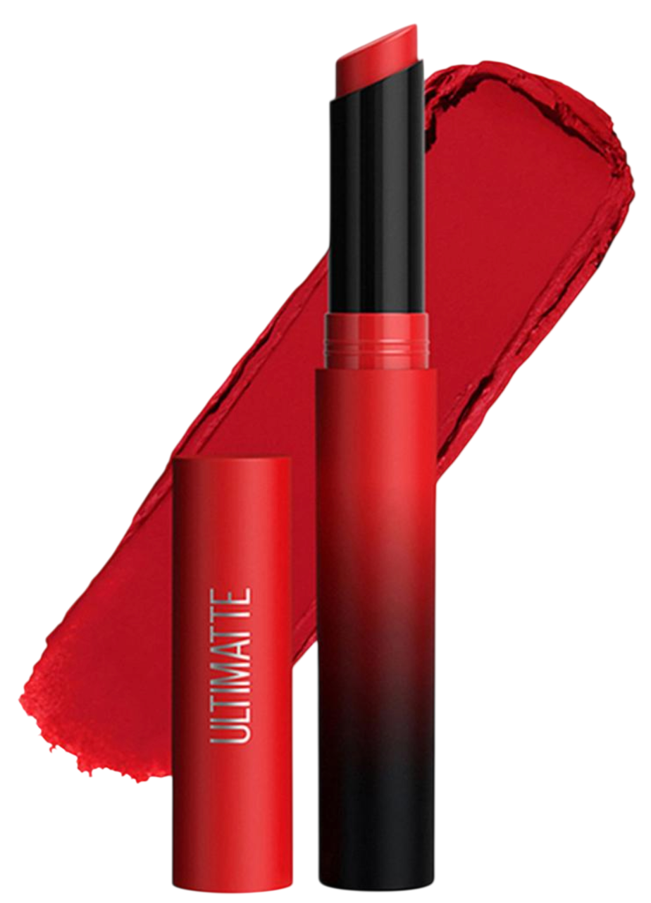 MAYBELLINE - Color Sensational Ultimatte Matte Lipstick - 199 More Ruby