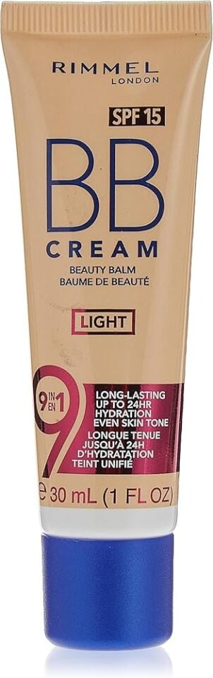 RIMMEL - BB Cream Beauty Balm SPF 15 30ml - Light
