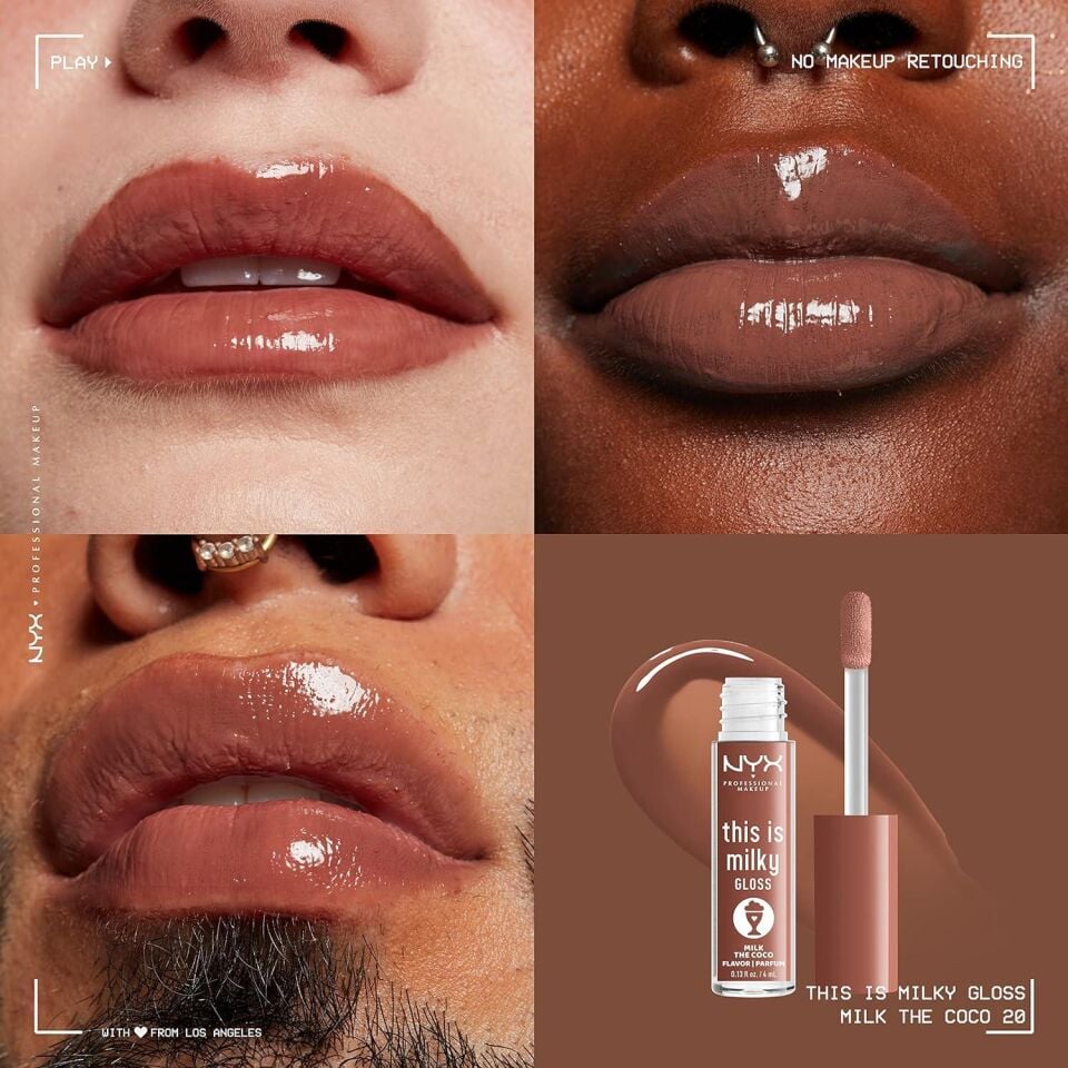 NYX - This Is Milky Lip Gloss - 08 Milk The Coco
