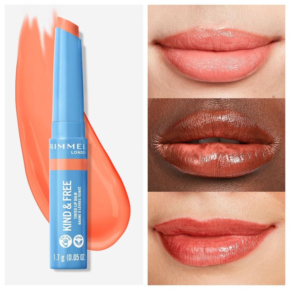 RIMMEL - Kind & Free Tinted Lip Balm - 003 Tropical Spark