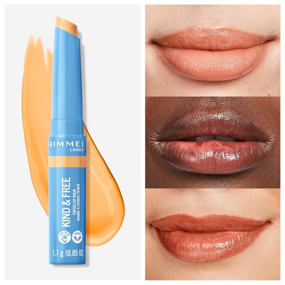 RIMMEL - Kind & Free Tinted Lip Balm - 001 Air Storm