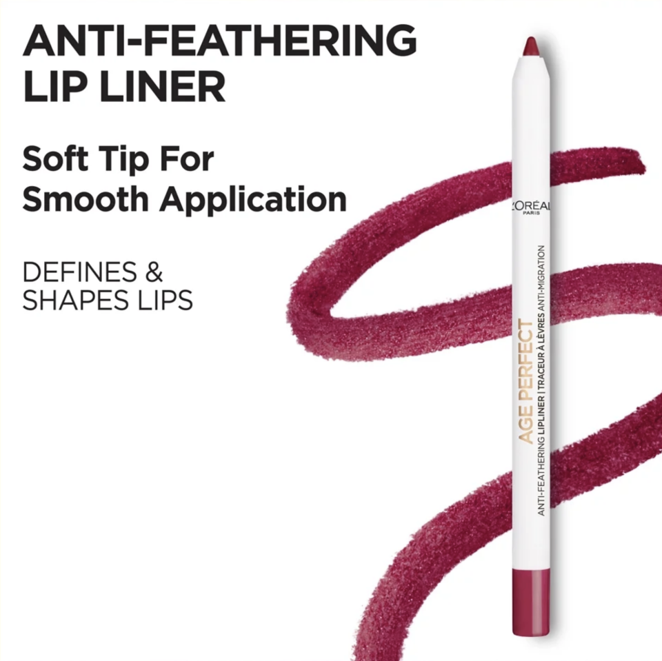 L'OREAL - Age Perfect Lip Liner Definition Pencil - 705 Splendid Plum