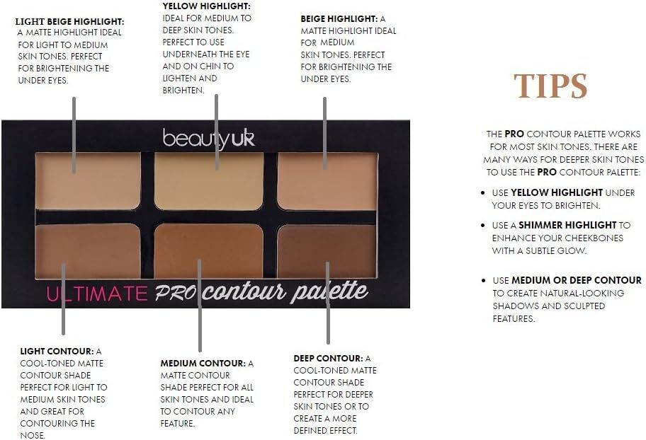 BEAUTY UK - Pro Contour Palette