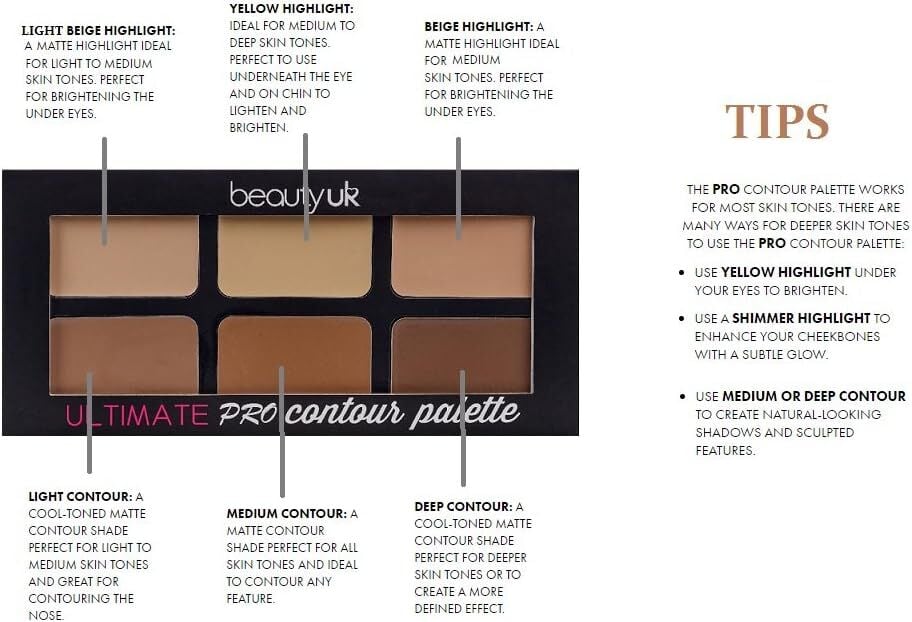 BEAUTY UK - Pro Contour Palette