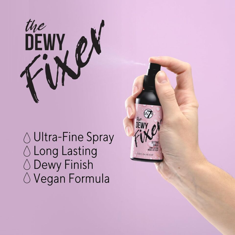 W7 - The Dewy Fixer Setting Spray - 18ml