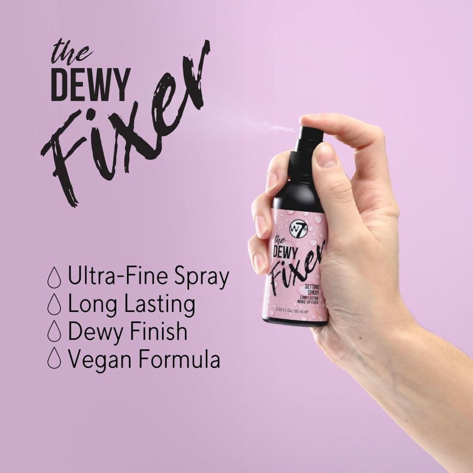 W7 - The Dewy Fixer Setting Spray - 18ml